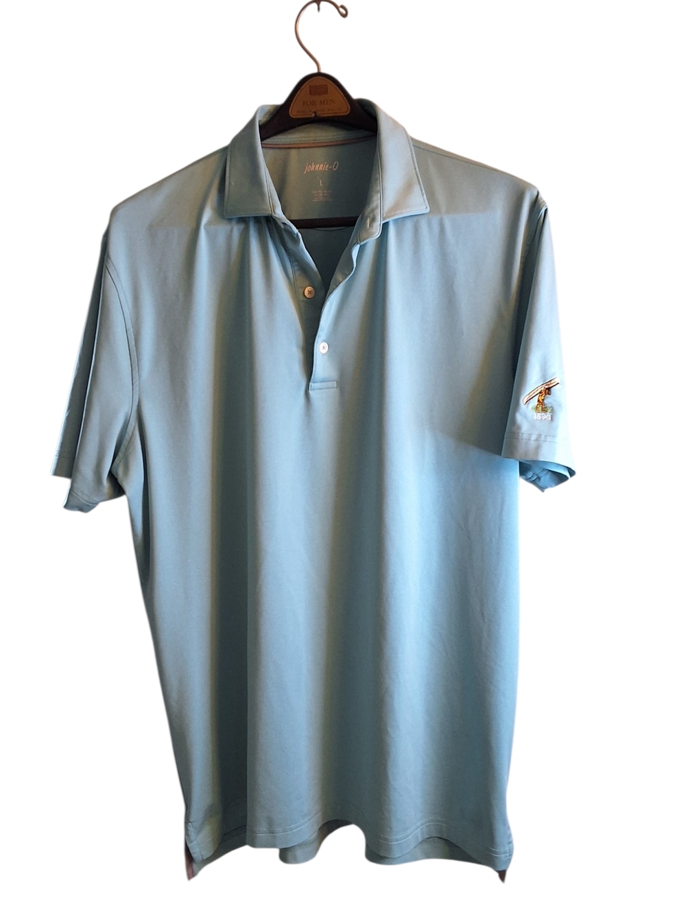 johnnie-O Men’s Sky Blue Short-Sleeve Performance Polo
